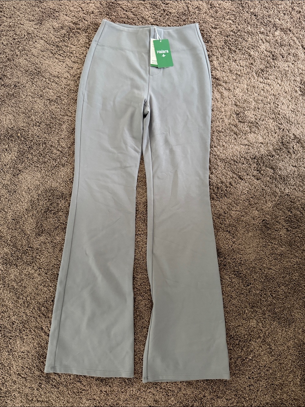 Halara Light Gray Flared Leggings